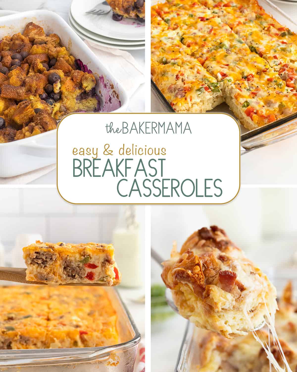 Scrumptious Breakfast Casseroles: Sweet, Savory & Crowd-Pleasing
